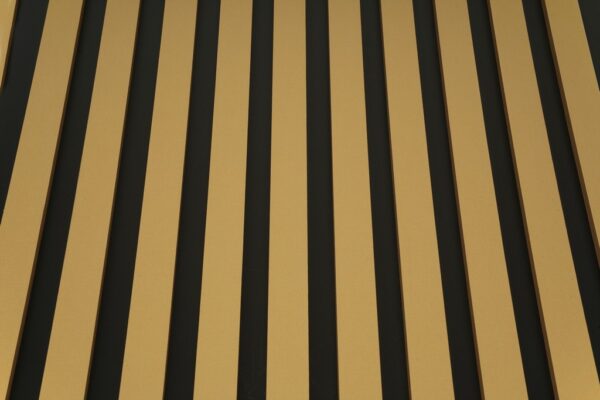 Lamele Ścienne na Płycie 275x45cm Panele Dekoracyjne ZŁOTE - obrazek 2