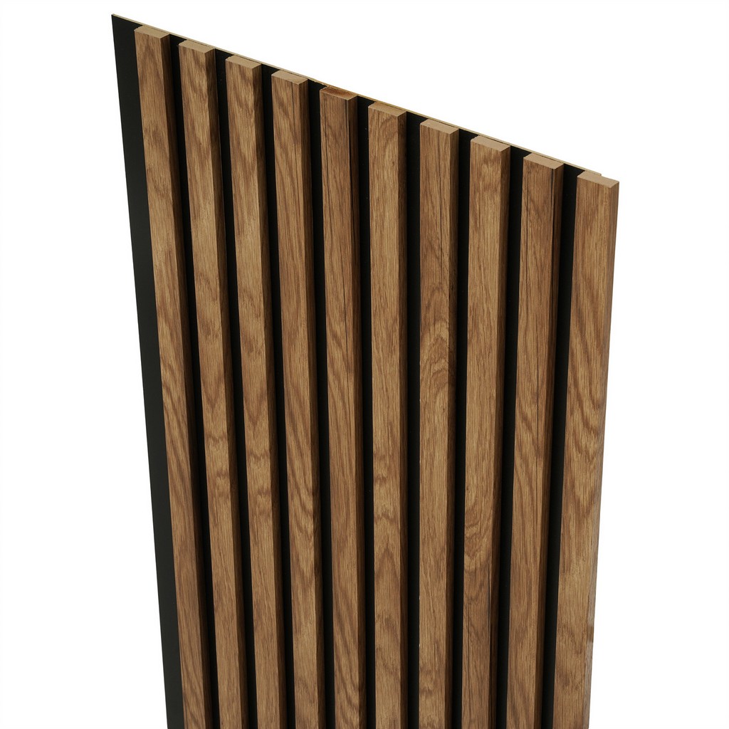 Lamele Ścienne na Płycie 275x45cm Panele Dekoracyjne DĄB VALENCIA