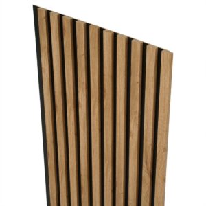 Lamele Ścienne na Płycie 275x45cm Panele Dekoracyjne DĄB WOTAN