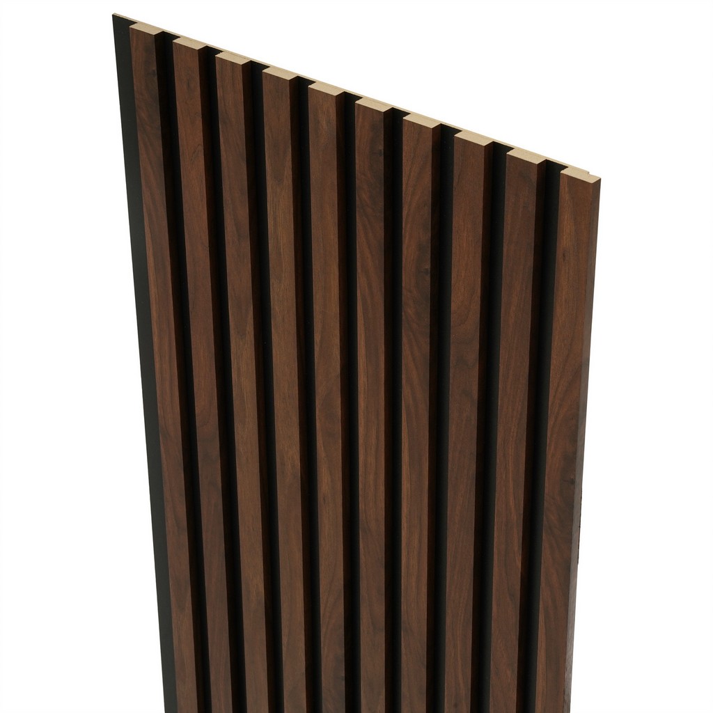 Lamele Ścienne na Płycie 275x45cm Panele Dekoracyjne ORZECH COLUMBIA