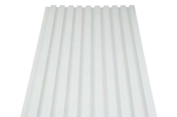 Lamele dekoracyjne na białej płycie 275x45cm BIAŁE - obrazek 4