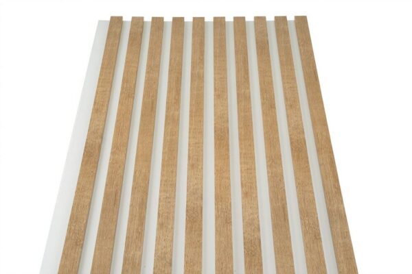 Lamele dekoracyjne na białej płycie 275x45cm DĄB CATINA - obrazek 4