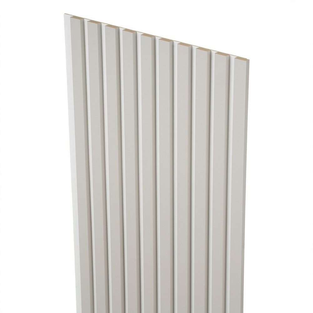 Lamele dekoracyjne na białej płycie 275x45cm KASCHMIR